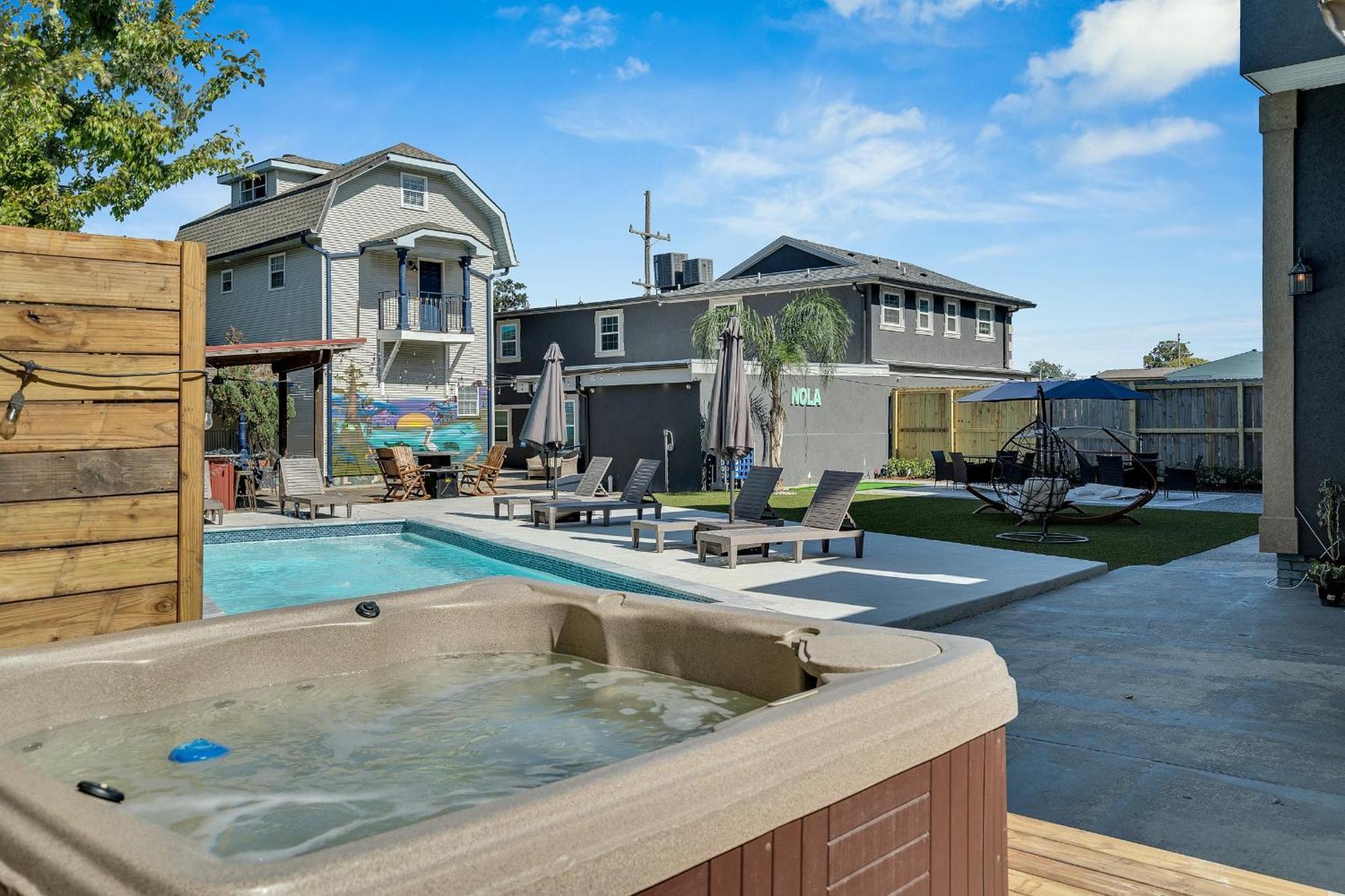 Sleeps 24-Spacious Suites Near Fq W Pool Nueva Orleans Exterior foto